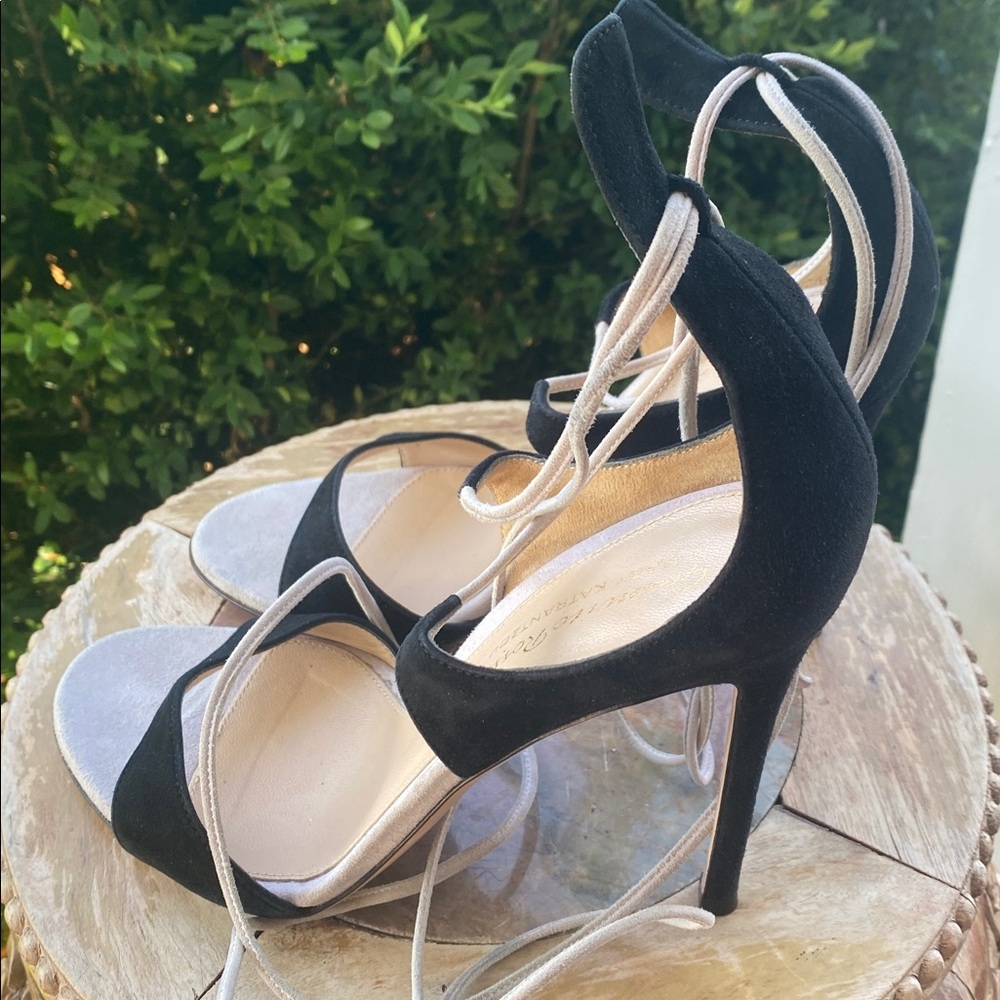 🖤🤍Elegant gianvito rossi heels 👠 black suede🖤🤍 - Picture 3 of 13